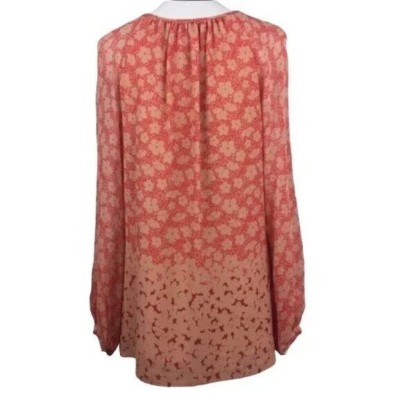 Tory Burch 100% Silk ‘Lisa’ Floral Blouse 2 - Picture 3 of 5